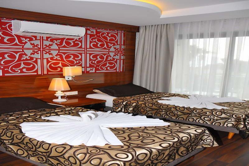 Bayar Garden Beach Hotel Alanya Exterior photo